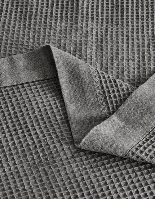 Load image into Gallery viewer, 100% Cotton Small Waffle Weave Blanket - Hazel Collection
