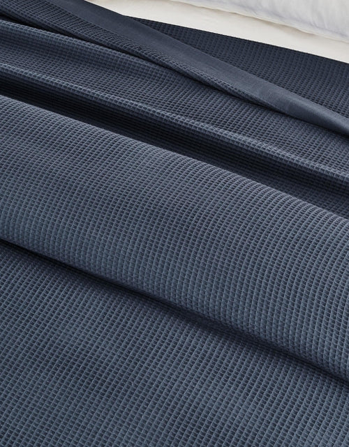 Load image into Gallery viewer, 100% Cotton Small Waffle Weave Blanket - Hazel Collection
