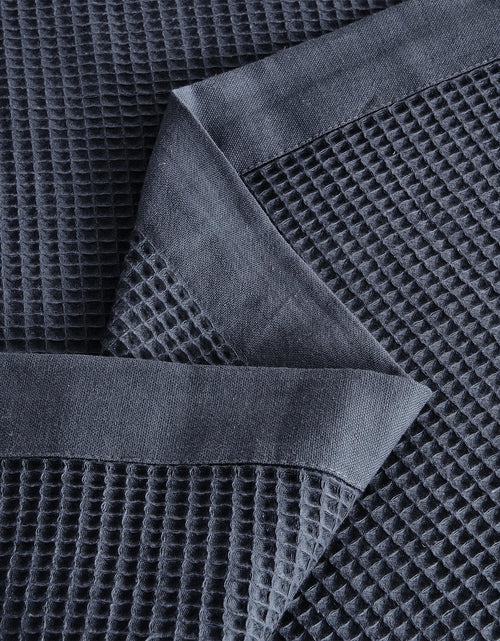 Load image into Gallery viewer, 100% Cotton Small Waffle Weave Blanket - Hazel Collection
