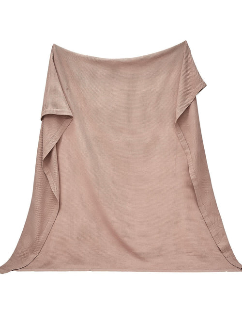 Load image into Gallery viewer, 100% Cotton Small Waffle Weave Blanket - Hazel Collection
