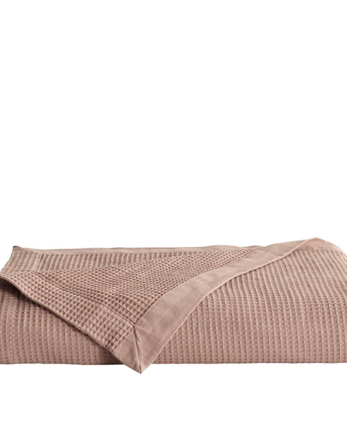 Load image into Gallery viewer, 100% Cotton Small Waffle Weave Blanket - Hazel Collection
