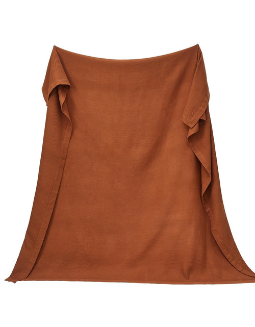 Load image into Gallery viewer, 100% Cotton Small Waffle Weave Blanket - Hazel Collection
