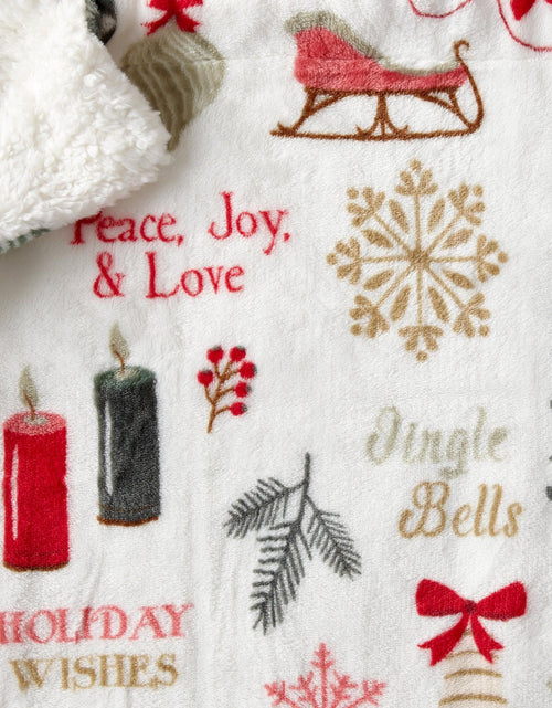 Load image into Gallery viewer, Sherpa Throw Blanket - Eve Collection
