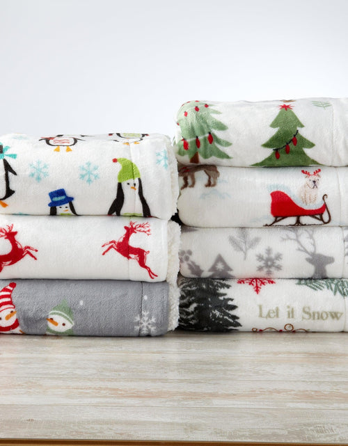 Load image into Gallery viewer, Sherpa Throw Blanket - Eve Collection
