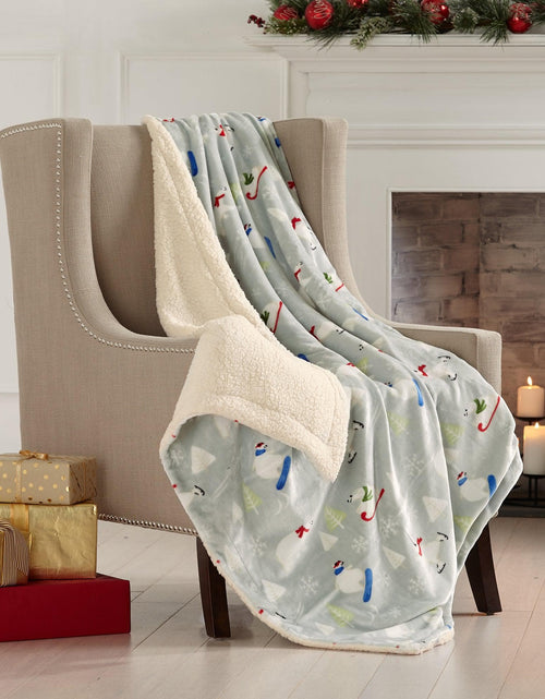 Load image into Gallery viewer, Sherpa Throw Blanket - Eve Collection
