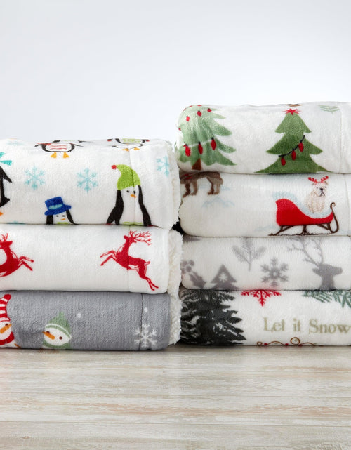 Load image into Gallery viewer, Sherpa Throw Blanket - Eve Collection
