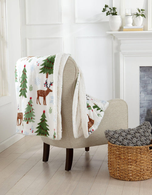 Load image into Gallery viewer, Sherpa Throw Blanket - Eve Collection
