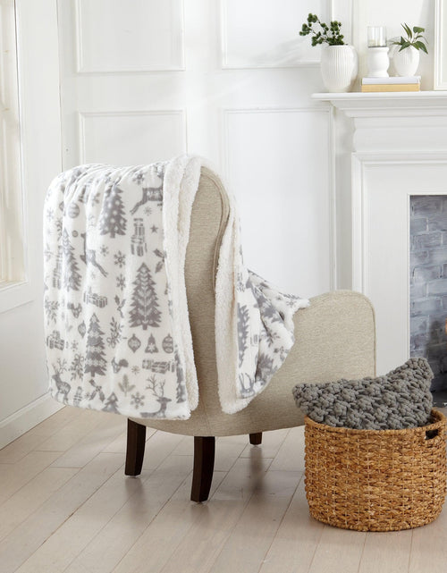 Load image into Gallery viewer, Sherpa Throw Blanket - Eve Collection
