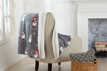 Sherpa Throw Blanket - Eve Collection