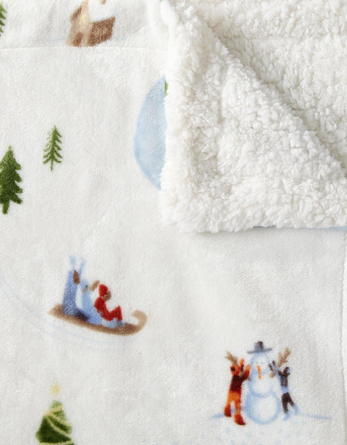 Load image into Gallery viewer, Sherpa Throw Blanket - Hudson Collection
