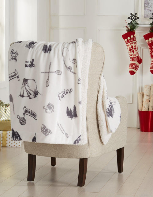 Load image into Gallery viewer, Sherpa Throw Blanket - Hudson Collection
