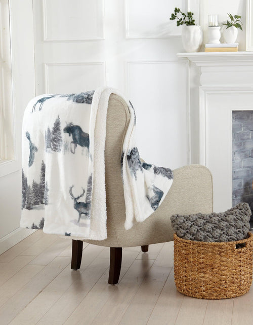 Load image into Gallery viewer, Sherpa Throw Blanket - Hudson Collection

