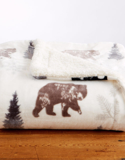 Load image into Gallery viewer, Sherpa Throw Blanket - Hudson Collection
