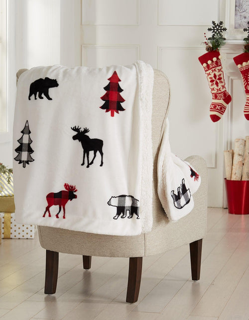 Load image into Gallery viewer, Sherpa Throw Blanket - Hudson Collection
