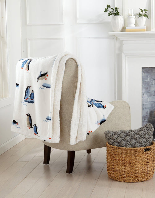 Load image into Gallery viewer, Sherpa Throw Blanket - Hudson Collection
