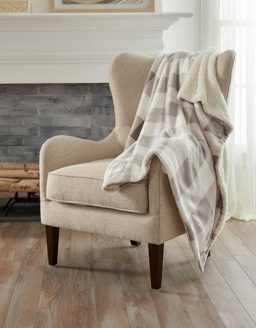 Load image into Gallery viewer, Velvet Plush Sherpa Luxury Bed Blanket - Cielo Collection
