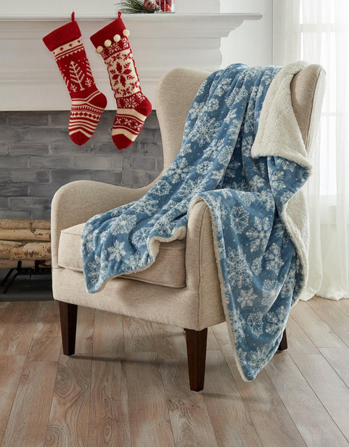 Load image into Gallery viewer, Velvet Plush Sherpa Luxury Bed Blanket - Cielo Collection
