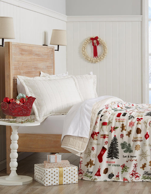 Load image into Gallery viewer, Velvet Throw Blanket - Pearl Collection
