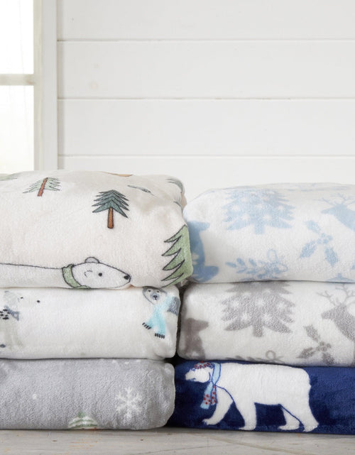 Load image into Gallery viewer, Velvet Throw Blanket - Pearl Collection
