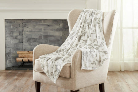 Velvet Throw Blanket - Pearl Collection