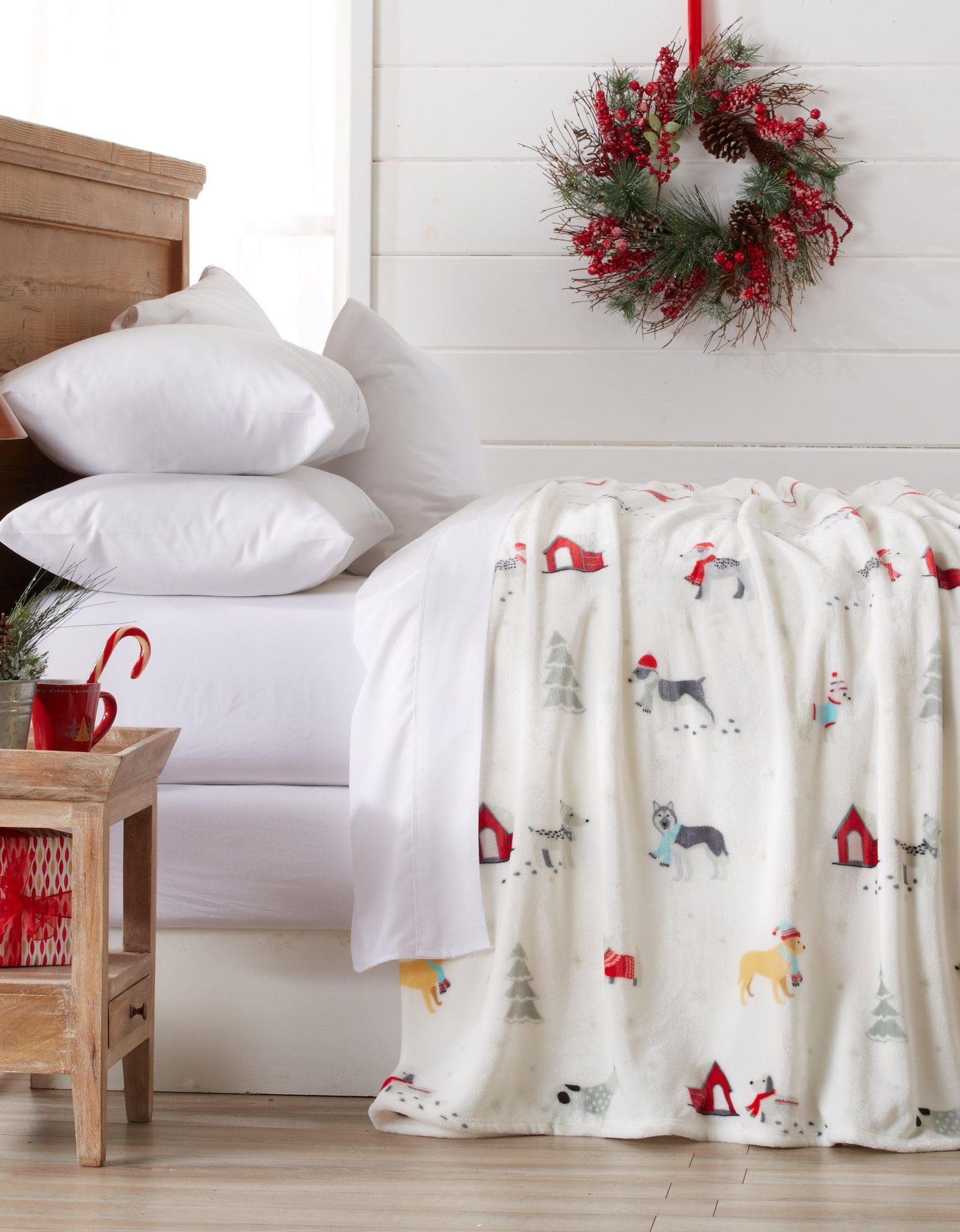 Velvet Throw Blanket - Pearl Collection