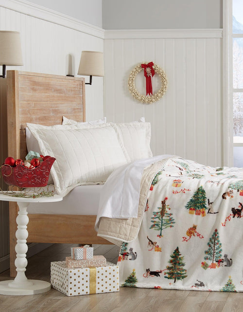 Load image into Gallery viewer, Velvet Throw Blanket - Pearl Collection
