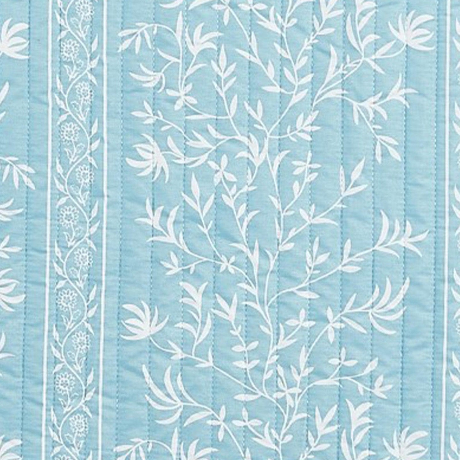 Blue Floral Quilt Set - Senna Collection