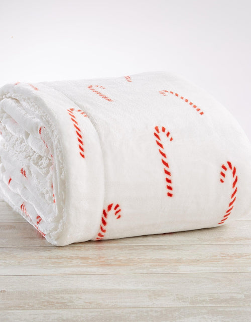 Load image into Gallery viewer, Holiday Sherpa Throw - Esmay Collection
