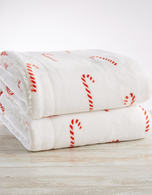 Load image into Gallery viewer, Holiday Sherpa Throw - Esmay Collection
