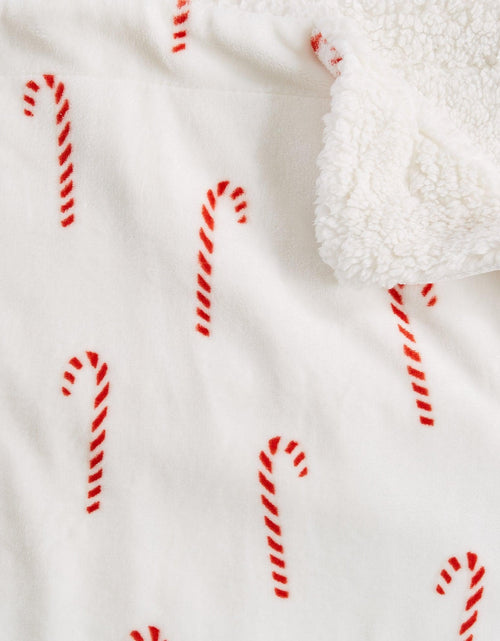 Load image into Gallery viewer, Holiday Sherpa Throw - Esmay Collection
