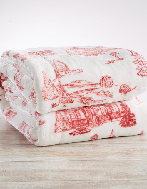Load image into Gallery viewer, Holiday Sherpa Throw - Esmay Collection
