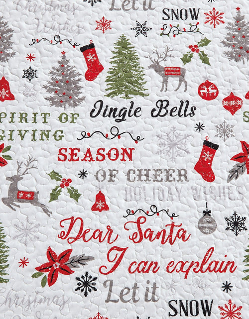 Load image into Gallery viewer, Holiday Quilt Set - Carol Collection
