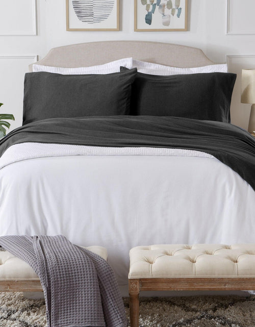 Load image into Gallery viewer, Flannel Jersey Sheet - Cozy Flex Collection
