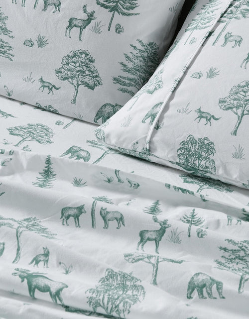 Load image into Gallery viewer, Lodge Printed Sheet Set - Mountain Ridge Collection
