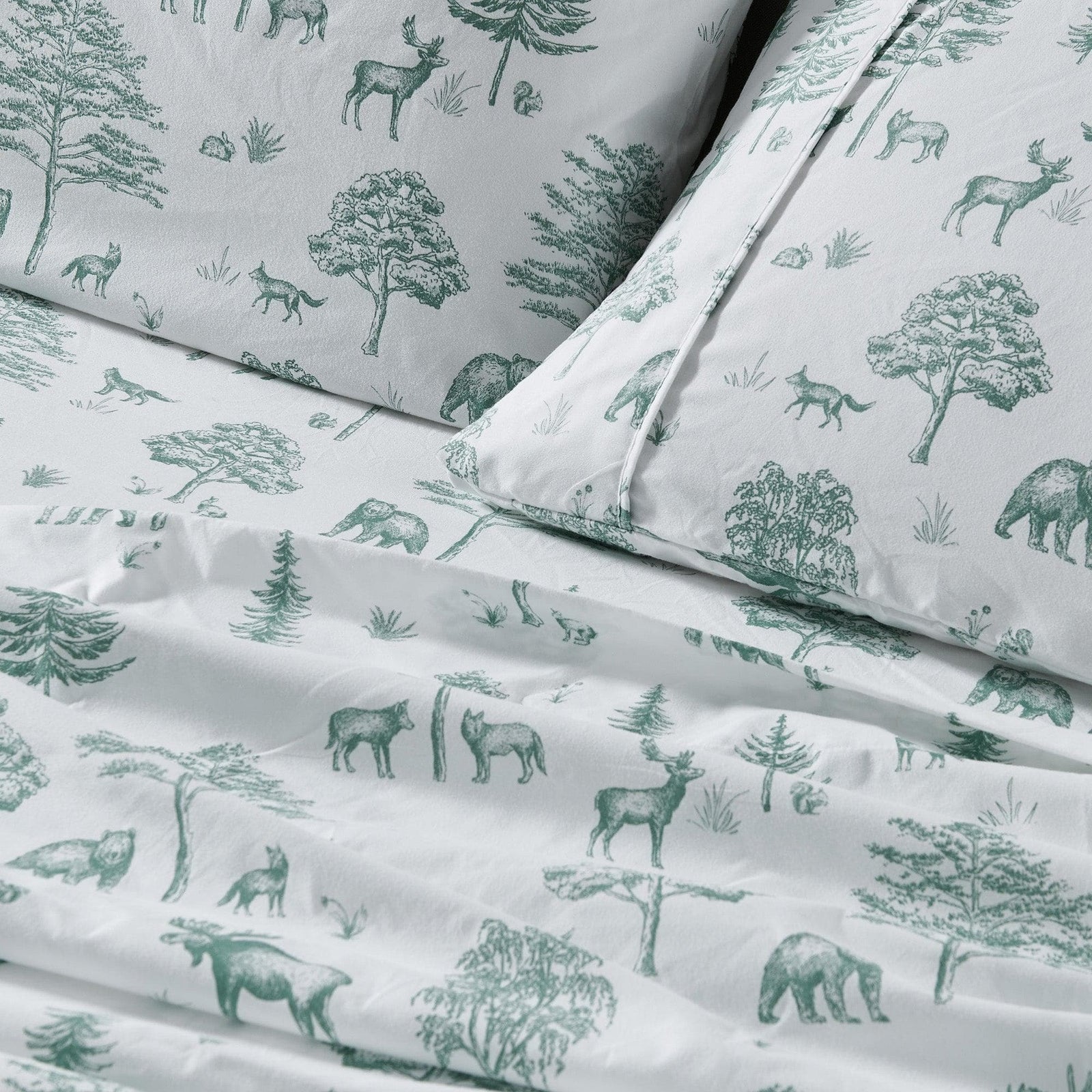 Lodge Printed Sheet Set - Mountain Ridge Collection
