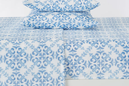 Printed Plush Sheet - Velvet Luxe Lattice Collection