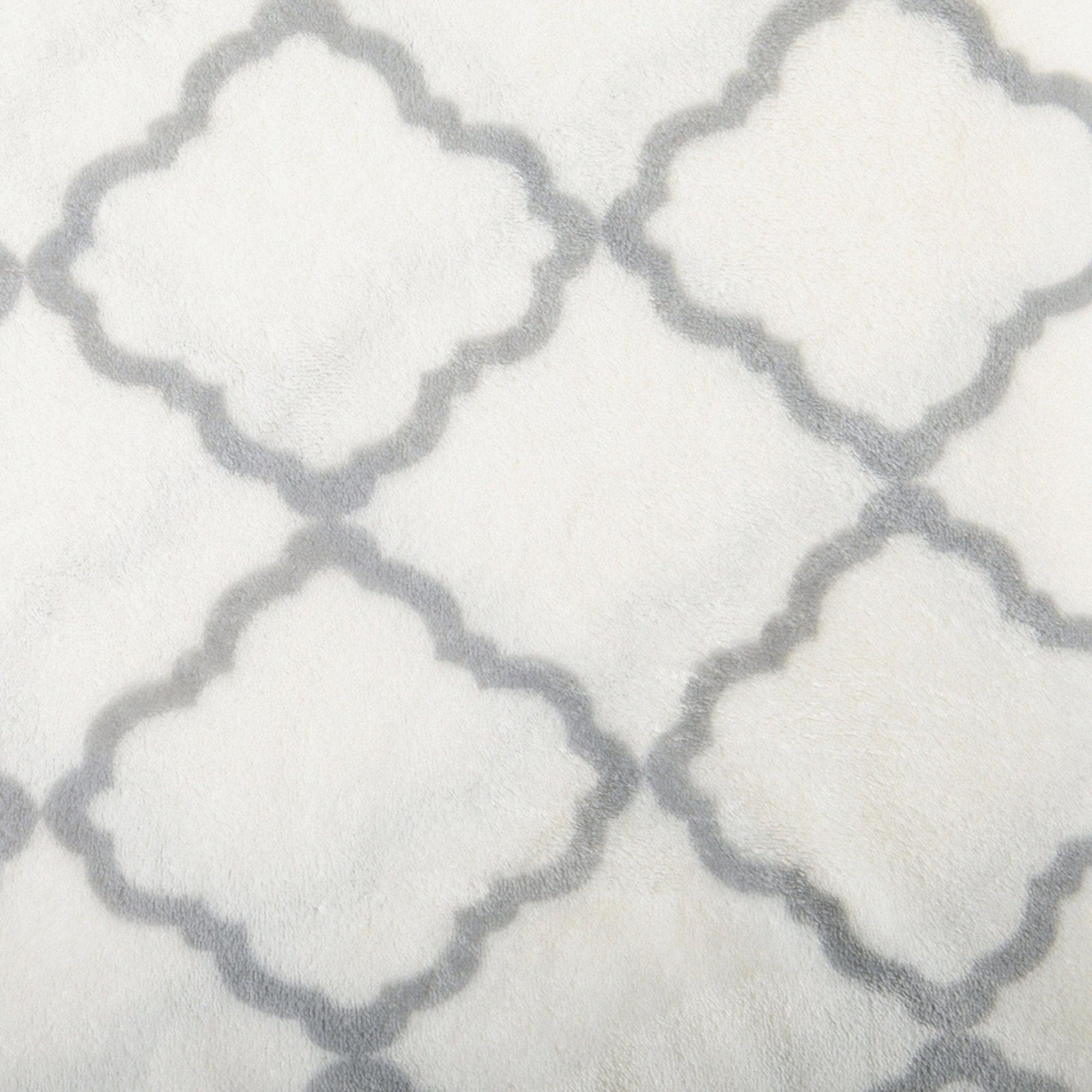 Printed Plush Sheet - Velvet Luxe Lattice Collection