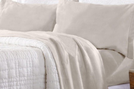 Solid Fleece Sheet - Christina Collection
