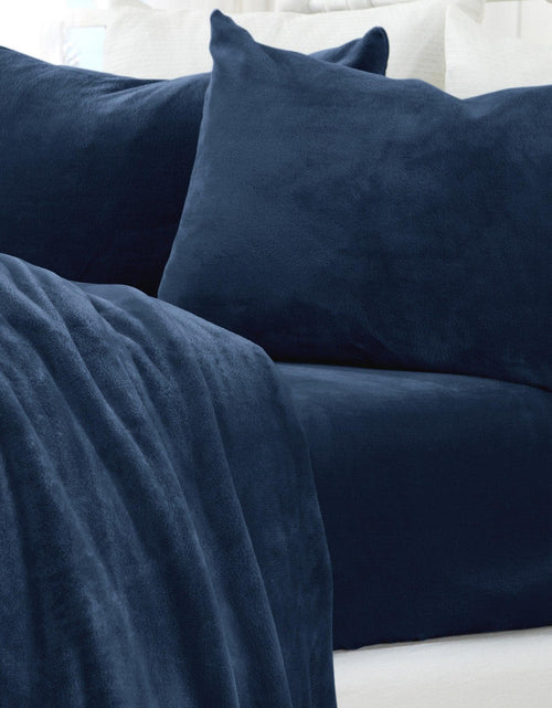 Load image into Gallery viewer, Solid Plush Sheet - Velvet Luxe Collection
