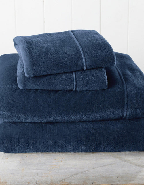 Load image into Gallery viewer, Solid Plush Sheet - Velvet Luxe Collection
