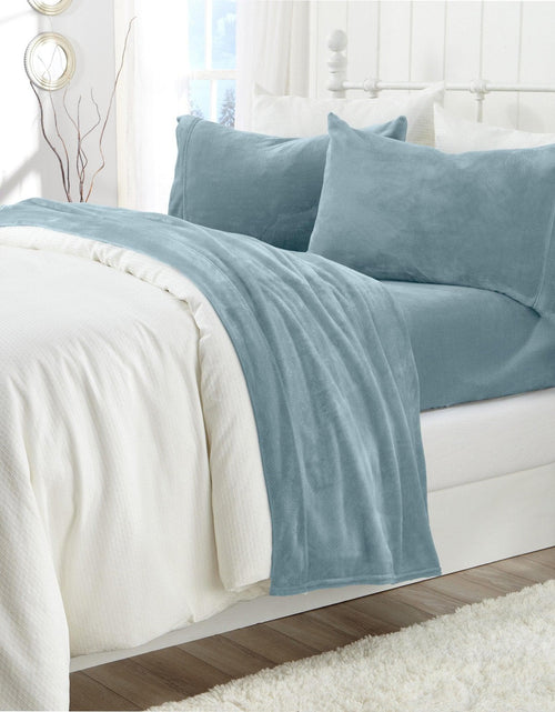 Load image into Gallery viewer, Solid Plush Sheet - Velvet Luxe Collection
