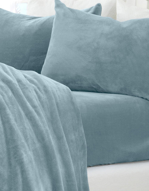 Load image into Gallery viewer, Solid Plush Sheet - Velvet Luxe Collection
