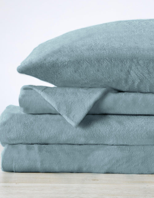 Load image into Gallery viewer, Solid Plush Sheet - Velvet Luxe Collection
