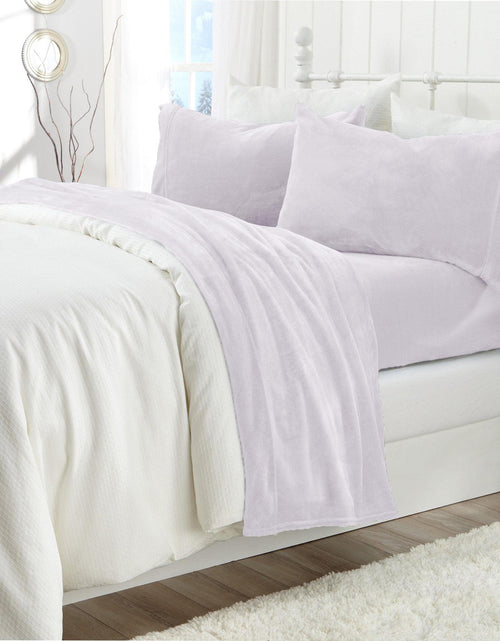 Load image into Gallery viewer, Solid Plush Sheet - Velvet Luxe Collection
