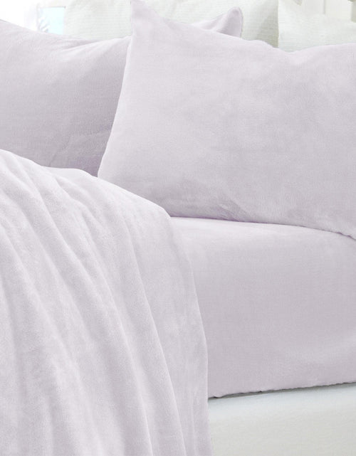 Load image into Gallery viewer, Solid Plush Sheet - Velvet Luxe Collection
