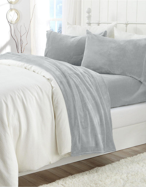 Load image into Gallery viewer, Solid Plush Sheet - Velvet Luxe Collection
