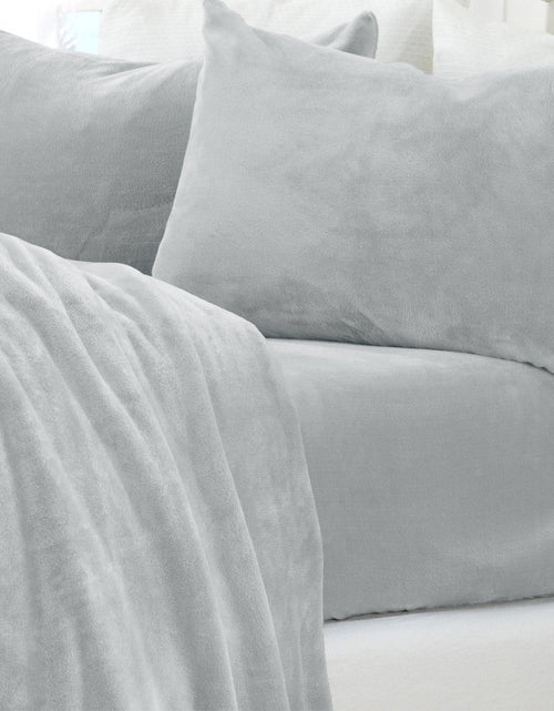 Load image into Gallery viewer, Solid Plush Sheet - Velvet Luxe Collection
