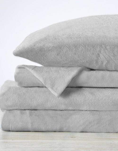 Load image into Gallery viewer, Solid Plush Sheet - Velvet Luxe Collection
