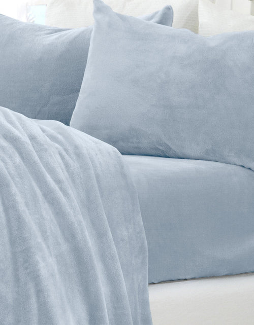 Load image into Gallery viewer, Solid Plush Sheet - Velvet Luxe Collection
