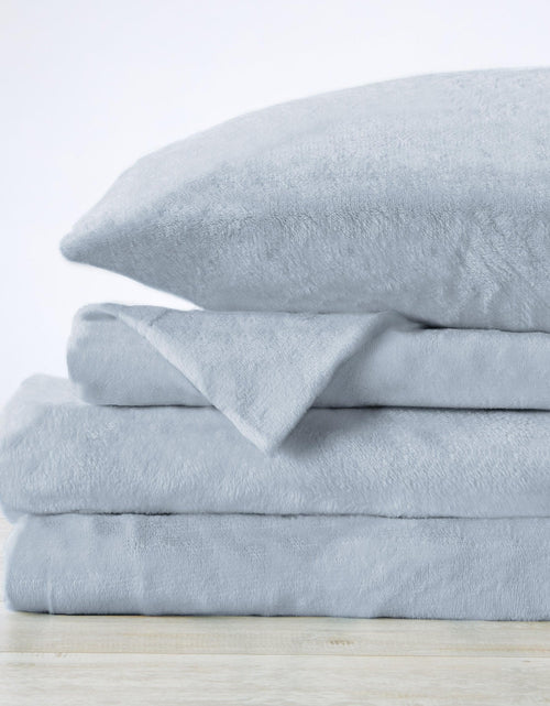 Load image into Gallery viewer, Solid Plush Sheet - Velvet Luxe Collection
